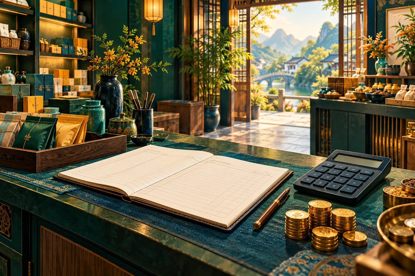 账本、收付与清晰入口对应可观察的经营环节,不是财富保证。